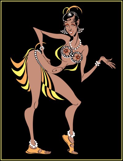 Josephine Baker by Neale Osborne